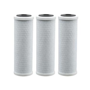 Imagem de Kit Elemento Filtrante Carvão Block 7 - 3 Unidades - FDMA Filtros, Bra