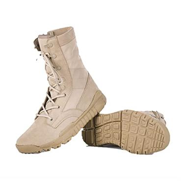 Imagem de Botas táticas militares masculinas, botas de selva, botas antiderrapantes para esportes de combate tático, corrida justa ao ar livre, caminhada, viagem, trekking, pesca(40 EU)