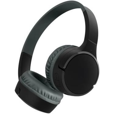 Imagem de Fones de ouvido sem fio Belkin SoundForm Mini Kids com microfone 30H preto