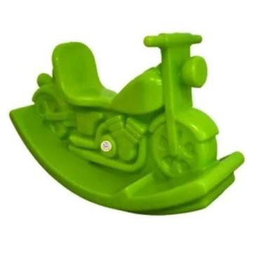 Imagem de Gangorra Motoca Balanço Infantil Criança Cor Verde Claro - Dora Toys