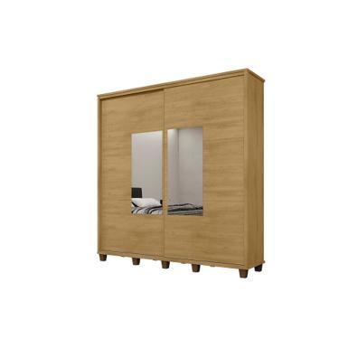 Imagem de Guarda-Roupa Monte Carlo C/Espelho Cinamomo – RV Móveis