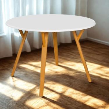 Imagem de Mesa Liz em Madeira p/ Conjuntos de Sala de Jantar Laqueado - Simple D