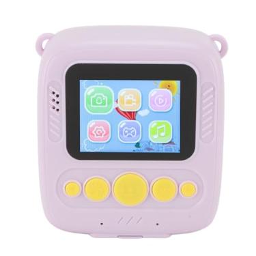 Imagem de Câmera de Impressão Infantil, Câmera de Vídeo Digital Criança 1080p 48m 2 Polegadas Tela Fácil Usar a Duração da Bateria Longa Com Filtros Quadros para Meninas Meninas (Violeta)