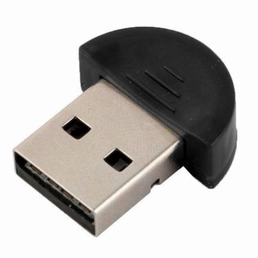Imagem de Adaptador USB Bluetooth 5.0 Mini - Alcance de até 20 metros - Preto - AD0574