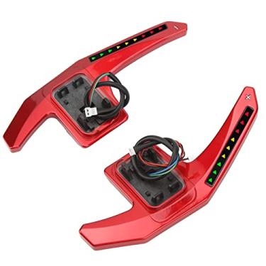 Imagem de Acouto Controlador de Extensão do Shifter de Paddle LED Com App para F G Series M Sport M2 M3 M4 M5 M6 X5M X6M (Vermelho)