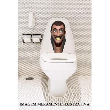 Imagem de Adesivo De Vaso Sanitário Skibidi Toilet Mod01 - Lojinha Da Luc