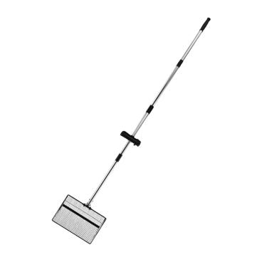 Imagem de Generic Ferramenta de limpeza para de cocô de galinha Suprimentos para habitat de aves Pá de esterco com confortável Design retrátil