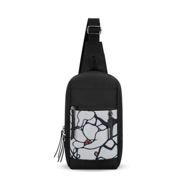 Imagem de Sherpani Metro, bolsa tiracolo antirroubo, mochila de tiracolo, bolsa de viagem de 5L, bolsa de peito, bolsa de ombro feminina, mochila transversal, mochila tiracolo, ferragens de metal, presente de