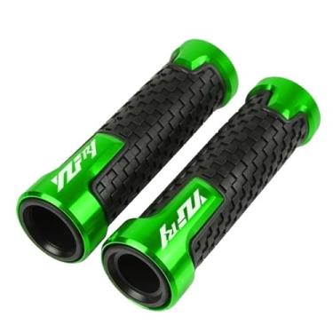Imagem de Motorcycle Throttle Handle Grips，replacement part，Handlebar Grips Powersports Grips Accessories, For Yamaha YZF R1 YZF-R1 R1M R1S 1999 2000 2001 2002 2003 2004 2005-2020