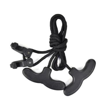 Imagem de Dispositivo de besta Elong Crossbow Cocking Device Double Handle Crossbows Rope Cocker Aid Cocking String Tool para caça - Funciona com todas as bestas