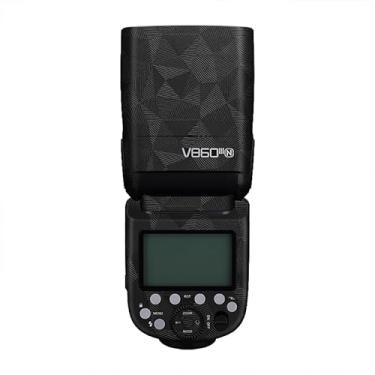 Imagem de V860LL/A, Película protetora para câmera Flash Skin Coat Wrap Adesivo Anti-riscos Acessórios para Godox V860 (feature_two_browse-bin) (Triângulo Preto)