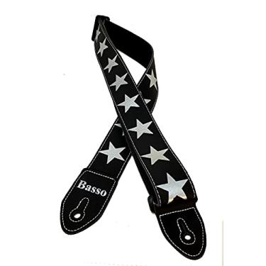 Imagem de Correia Guitarra Contra-baixo Violão Vintage Folk Fender - Marrom