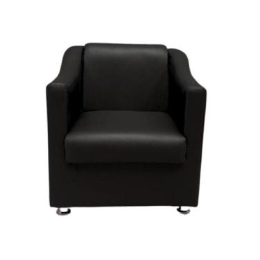 Imagem de Poltrona Decorativa Sofia Para Recepção Salão Consultório material sin