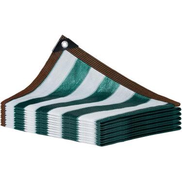 Imagem de 80% Sun Shade Net Plant Mesh Shade Cloth Protetor Solar Rede Resistente A Uv Com Ilhós Sun Shade Cover Para Plantas De Pátio De Jardim, I, 5x9m