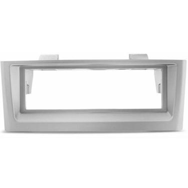 Imagem de Moldura 1din Fiat Punto Linea 2007/08/09/10/11/12 Prata