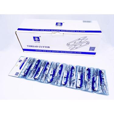 Imagem de Tesoura Arremate Lâmina Cromado QX-805 10,5CM (Cart 12) - QXyun