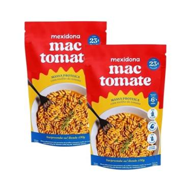 Imagem de 2X MACARRÃO PROTEICO SEM GLÚTEN MAC TOMATE 100G