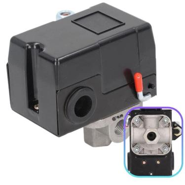 Imagem de Presostato Automático 4 Vias 100-140 Libras Liga / Desliga