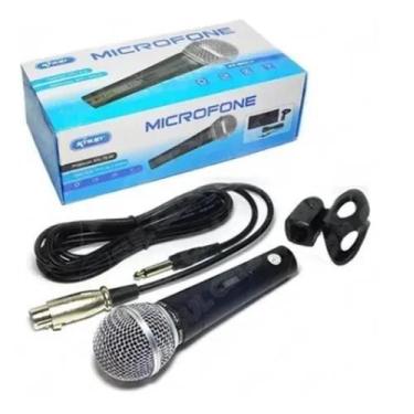 Imagem de Microfone Metal Com Fio Dinâmico Profissional - Knup