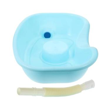 Imagem de Bandeja de lavagem de cabelo, tigela de xampu portátil, lavatório de xampu, pia, cama, lavatório de cabelo para cabeceira e acamado