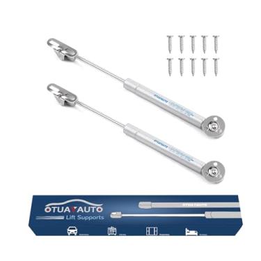 Imagem de OTUAYAUTO Amortecedor A Gás De 10" - Suporte Elevação Universal 100N/22,5Lb Para Baú Com Tampa, Caixa Ferramentas, Mola Hidráulica, Dobradiças Brinquedos, Cofre Sentry, Abridor Armário (Pacote 2)
