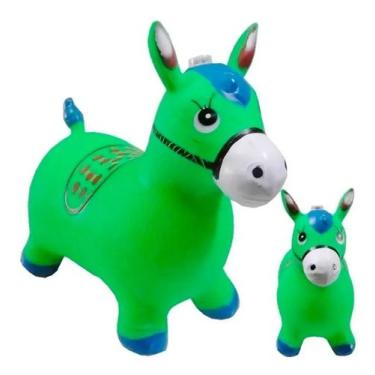 Imagem de Cavalinho Upa Upa Pula Pula Musical - Verde - toys