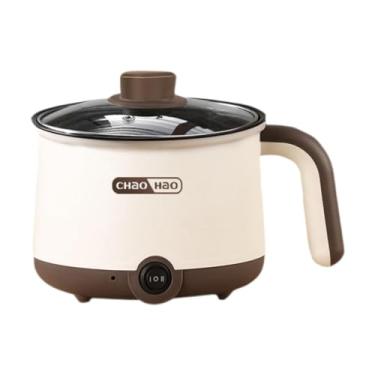 Imagem de Ioensy Mini panela elétrica para ramen, panela pequena multifuncional para mingau, Sem Vaporizador