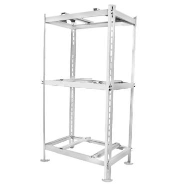 Imagem de Suporte de Piso / Armário Gallant Triplo Para Condensadora de Ar Condicionado - 3 Maquinas (EO44C-3)