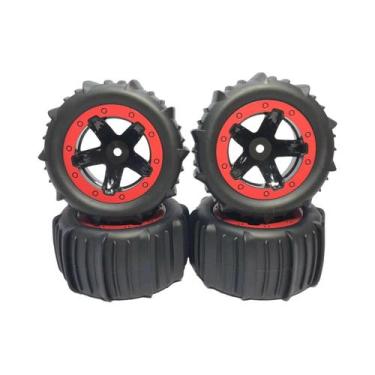 Imagem de Pneus De Neve E Areia 4 Peças Para Carros RC Off-road Wltoys 1/14 1/16