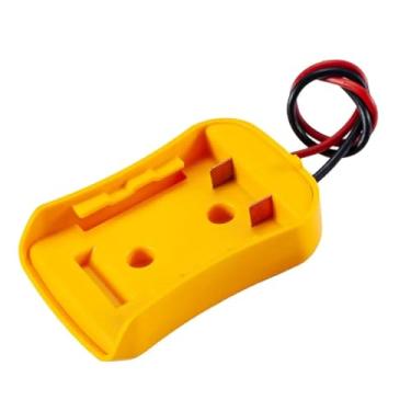 Imagem de Suporte adaptador de bateria para 18V/20V Max DCB Series DCB205 DCB200 DCB203 Fio embutido 14AWG Max 20A para rodas elétricas