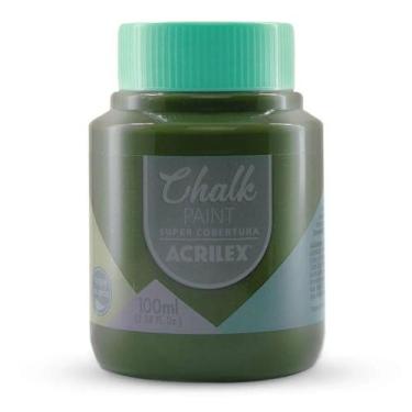 Imagem de Tinta Acrílica Chalk Paint 100ml Acrilex Floresta 847