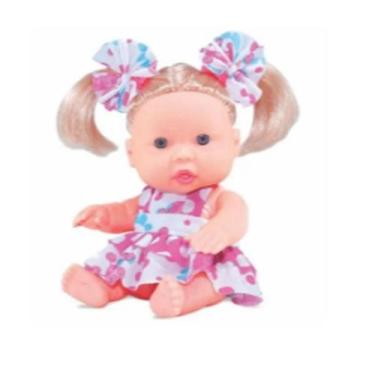 Imagem de Boneca bonequinha coleção pekenekas estilosas - SID NYL, Loira