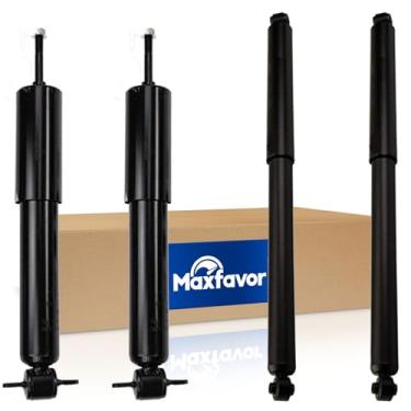 Imagem de Maxfavor Amortecedores dianteiros traseiros RWD adequados para RWD Ford Ranger 1998-2011 / Mazda 2001-2009 B2300 1998-2001 B2500 1998-2007 B3000 1998-2008 B4000 2.3007 L 3,0L Amortiguadores de