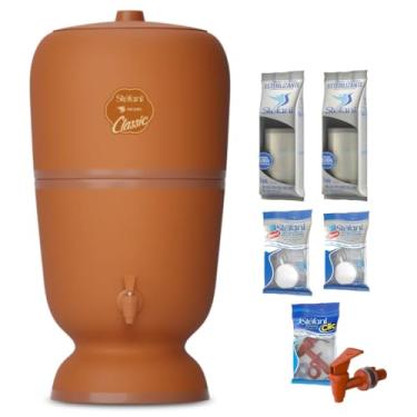Imagem de Filtro e purificador de água São João CLASSIC 8L + KIT de velas esterilizadoras "Tripla Ação"