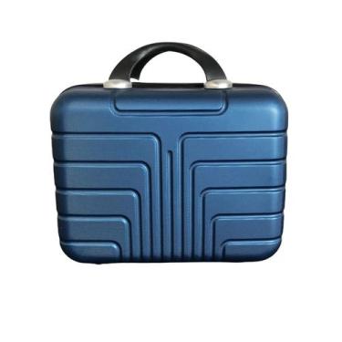 Imagem de Frasqueira Abs Tripx Média 14" Resistente Viagem Necessaire, Azul