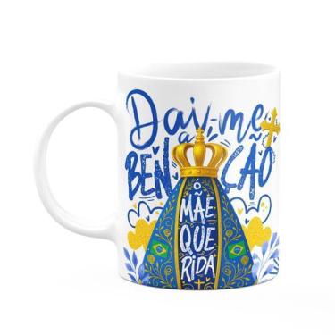 Imagem de Caneca Religiosa N.S Aparecida - Dai-me a benção - JPS INFO