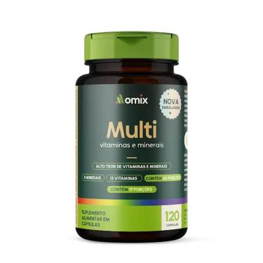 Imagem de Multivitaminico e Mineral - 120 Cápsulas - Omix-Unissex