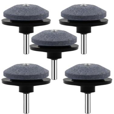 Imagem de Afiador de lâminas para cortador de grama, kit de broca de afiação de lâminas, kit de ferramentas de faca para furadeira elétrica de jardim, afiador de lâmina durável afiador de lâminas para qualquer