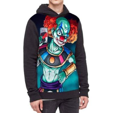 Imagem de Moletom Com Capuz Deus Vermodo Dragon Ball Ref:784 - smoke, Preto, PP