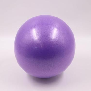 Imagem de Bola de exercício pequena roxa de 23 cm de pilates, bola de barra, mini bola de ioga macia, bola de treino para estabilidade, barra, fitness, abdômen, núcleo
