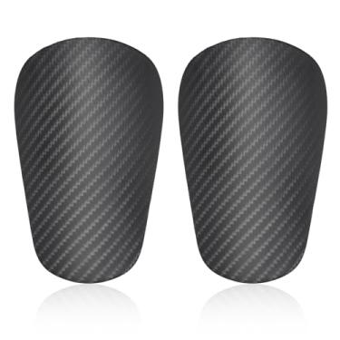 Imagem de 2 caneleiras de futebol, 12 x 7,8 cm, mini caneleiras de futebol para jovens e adultos, miniatura, pequeno, equipamento de proteção para homens, mulheres, crianças, meninos e meninas (tamanho G)