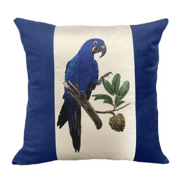 Imagem de Almofada Veludo Arara 52Cm - Decortextil, único