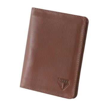 Imagem de Carteira de Couro Bovino São Paulo F.C. 1986 - Produto Oficial (Tricolor) (Café)