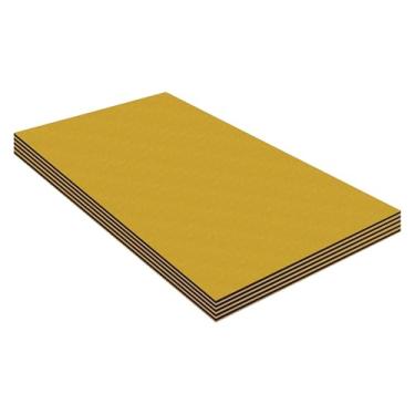 Imagem de X AUTOHAUX 5 peças 90 mil 2,3 mm 20 pés quadrados tapete de amortecimento de som de carro borracha butílica escudo térmico amortecimento material para capô barco capa de motor 80 cm x 46 cm tom