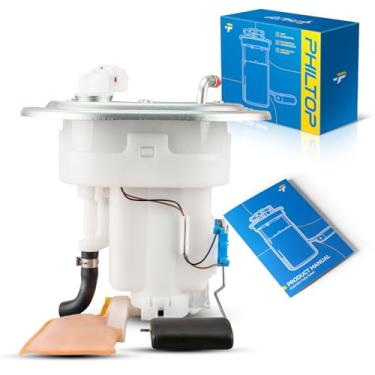 Imagem de PHILTOP Conjunto de bomba de combustível compatível com 2005-2010 V6 2,7L, Tucson 2005-2009 V6 2,7L, substitui FG1262, 278GE, 31110-2E350, 31110-2E351, 31110-2E450, 40110-2E450, 40110-0542, E8677M,