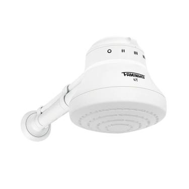 Imagem de Chuveiro Fame Faminho 4T Com Cano Branco 6800W 220V