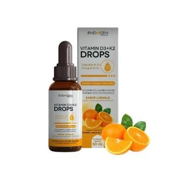 Imagem de Vitamin D3+K2 Drops - 30ml Laranja - Endogen-Masculino