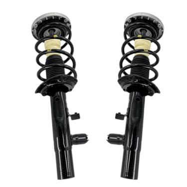 Imagem de YWEISPART 37116797025 Conjunto de amortecedores dianteiros com EDC conjunto de 2 para BMW X3 (F25) 2011-2017, para BMW X4 (F26) 2015-2018