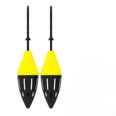 Imagem de 2 Boia de Pesca Cevadeira Sem Chumbo – Copo Ceva Reforçado, Alta Flutuabilidade, Pesqueiros