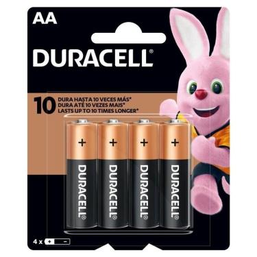 Imagem de Pilha Duracell Alcalina 1 5v Aa Mn1500 Com 4